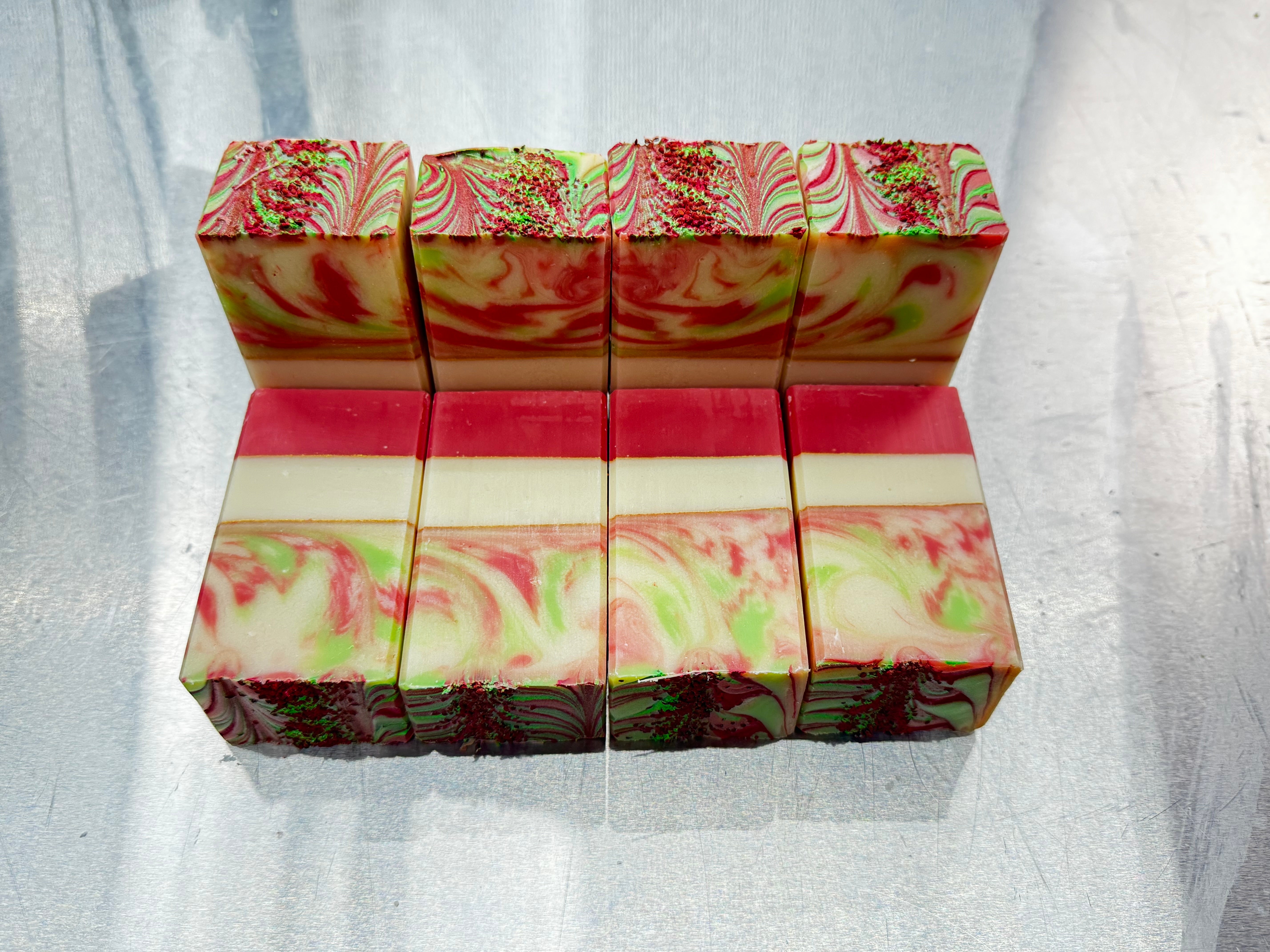Cranberry Fig Soap Handmade Natural Bath Bar Friz Drip - Rosetta Creative Boutique